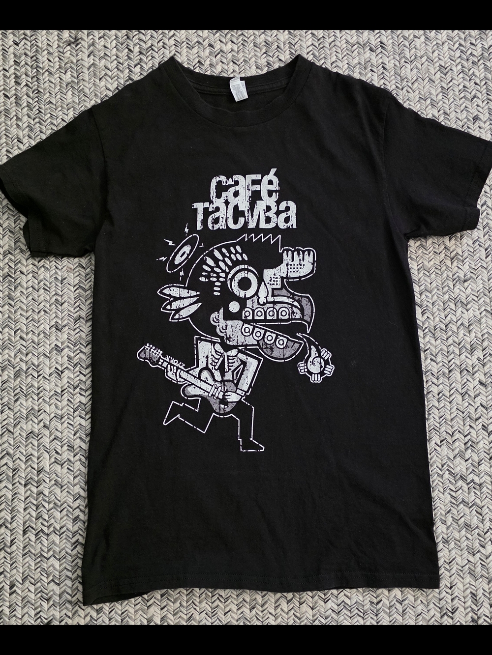 Black Graphic Band T-Shirt